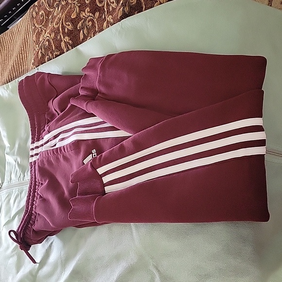 ADIDAS 3 Strips Activewear Sweatpants - Picture 6 of 14